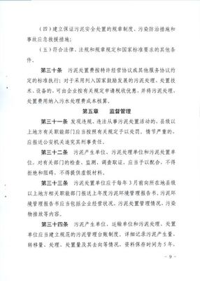 广东省城镇生活污水处理厂污泥处理处置管理办法(暂行)